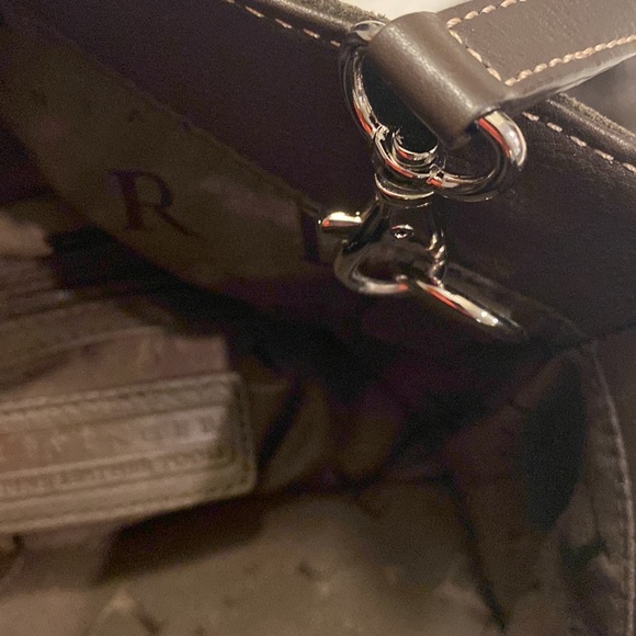 Beautiful Levenger leather and suede crossbody bag - Picture 10 of 10